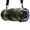 Dolphin® Audio LX-60 Waterproof Portable Bluetooth® Speaker with Accent Lights and FM Radio, Camouflage in Multicolored - 2 of 4