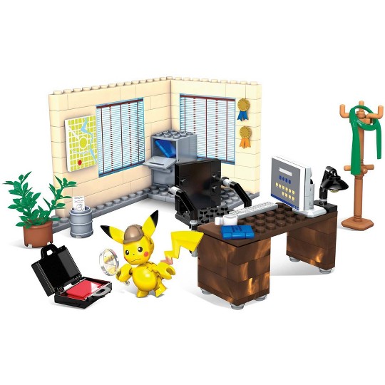 Buy Mega Construx Pokémon Detective Pikachus Office Building Set For Usd 1049 Toysrus
