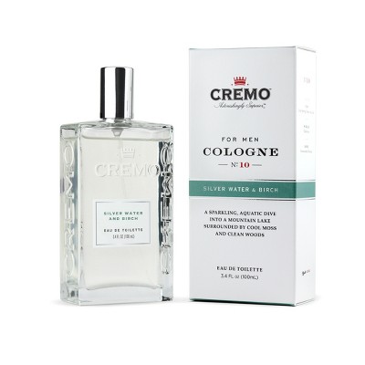 Cremo Silver Water & Birch Men's Spray Cologne - 3.4 fl oz