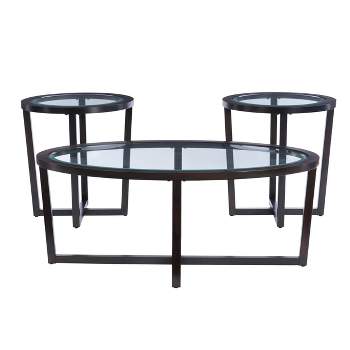 3pc Beecher Coffee and End Table Set - Powell