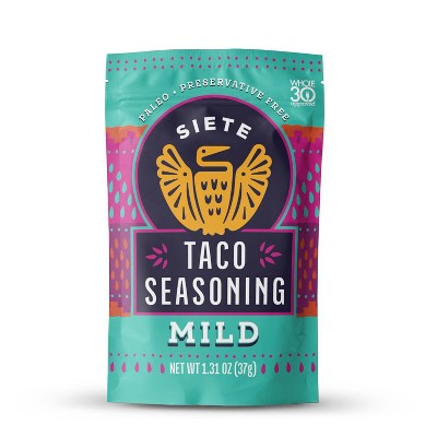 Siete Mild Taco Seasoning - 1.31oz