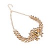 SOHI Women's Amber Yellow The Marquise Statement Necklace - 2 of 4