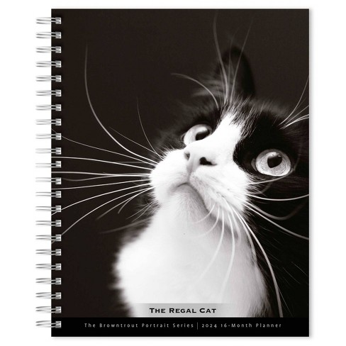 Browntrout 23-2024 Weekly/monthly Planner 7.5x7.125 Cat Lovers