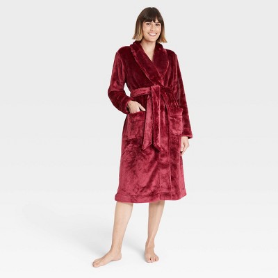 Women's Cozy Plush Robe - Stars Above™ Berry Blush M/L