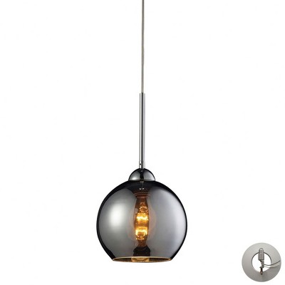 Elk Home Cassandra 1 - Light Pendant in  Polished Chrome