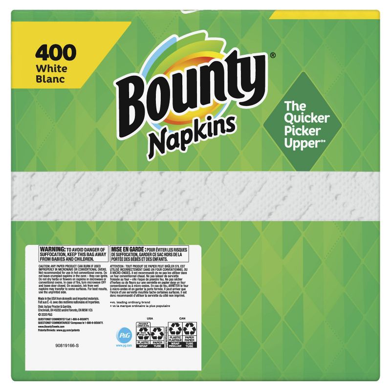 Bounty Napkins - White, 3 of 10