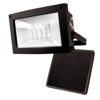 Maxsa Innovations Solar Powered Flood Light with Cool White LED