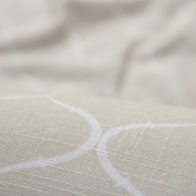 Silver Semi Sheer Polyester Window Curtain Panels, 52 x 63 Inches