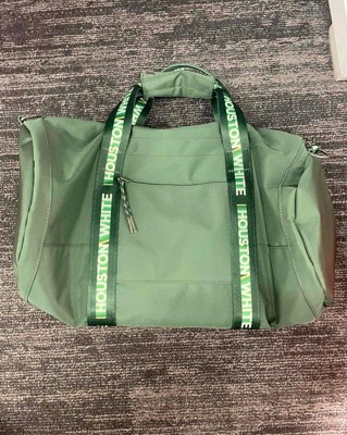 Houston White Duffel Bag - Green
