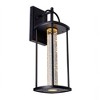 CWI Lighting Greenwood LED Outdoor Black Wall Lantern - 2 of 4