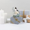 Pavilion Gift Company - Home Is Where The Pawprints Lead To - 4.5" x 6" x 2.25" Cat Tealight Candle Glass And Mirror Holder - Cat Mom Cat Dad Gift - 4 of 4