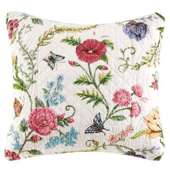 C&F Home The Embroidered Garden Pillow