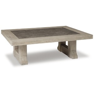 Signature Design by Ashley Casual Hennington Coffee Table, Light Brown - 1 of 4