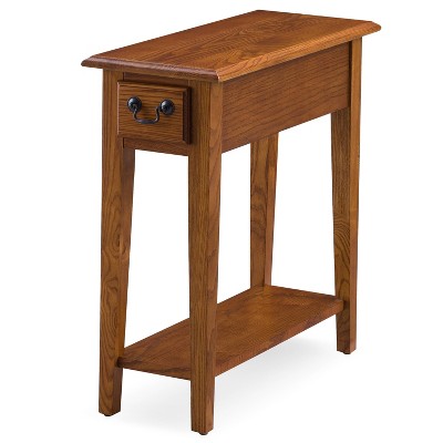 Favorite Finds Side Table Medium Oak Finish - Leick Home