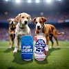 Nestpark Pup Light and Pups Blue Rubbin - Parody Beer Dog Toys - Funny Plush Squeaky and Crinkle Dog Toys Dog Gifts for Dog Birthday - 2 of 4