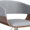 Calinda Adjustable Swivel Barstool Stone Gray - WyndenHall - 3 of 4