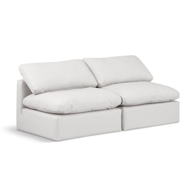 Meridian Furniture,Indulge Vegan Leather Modular Sofa