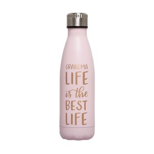 Pearhead Grandma Water Bottle - Pink 17oz - 1 of 4