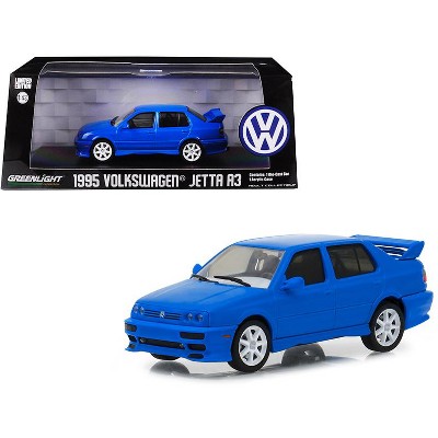 1995 Volkswagen Jetta A3 Blue 1/43 Diecast Model Car by Greenlight