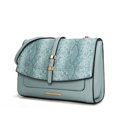 MKF Collection Melody Vegan Leather Women’s Crossbody Shoulder Handbag Purse by Mia K