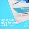 Canson Graduate Watercolor Pad, Foldover Binding, 20 Sheet, 5.5x8.5 inch, Pack of 3 - 4 of 4