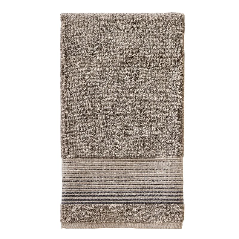 Chadwick Striped Towel Taupe - SKL Home, 1 of 6
