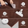 Runner Rugs Solid Thick Shag RugSuper Soft Anti-Slip Washable Rugs Easy Cleaning Wool Carpet Hallway Laundry Room Nursery Entryway - 3 of 4