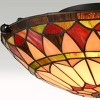 Claxy Tiffany Semi Flush Ceiling Light Stained Glass Colorful - 2 of 4