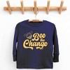 The Juniper Shop SmileyWorld Bee the Change Youth Long Sleeve Tee - 2 of 4