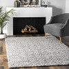 Nuloom Kara Solid Shag Indoor Area Rug - 2 of 4