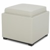Spruce&Spring Storage Stool Ottoman - 2 of 4