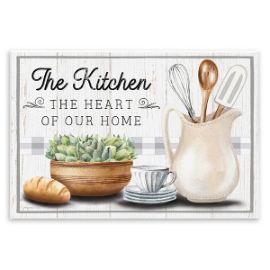 Stupell Industries Kitchen Heart of Home, 10" x 15" - 1 of 4