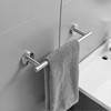BWE 3-Piece Bath Hardware Set with Towel Hook and Toilet Paper Holder and Towel Bar Wall Mount - 3 of 4