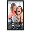 PosterPalooza | 10x20 Wood Frame with UV Acrylic, 6 Finishes: Black, White, Bronze, Silver, Wood, Mahogany - 2 of 4