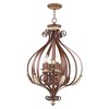 Livex Lighting Villa Verona 6 - Light Chandelier in  Verona Bronze/Aged Gold Leaf - 4 of 4