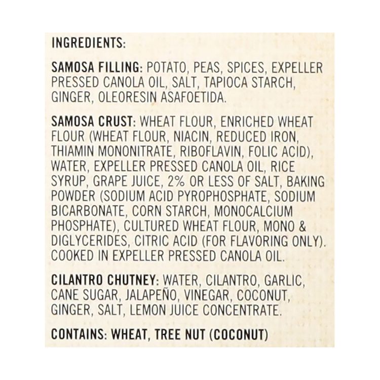 Sukhi's Indian Potato & Pea Vegetarian Samosa Frozen Appetizer Snack with Cilantro Chutney Dipping Sauce - 10oz, 3 of 5