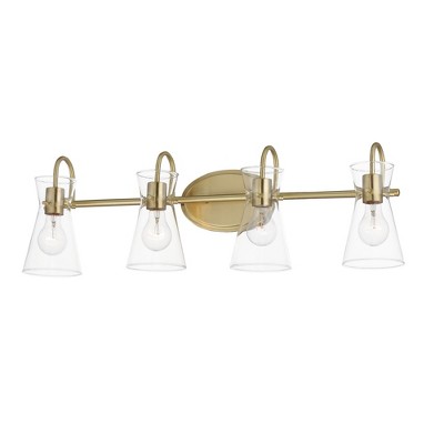 Maxim Lighting Ava 4 - Light Vanity in  Natural Aged Brass