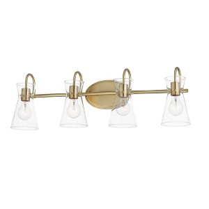 Maxim Lighting Ava 4 - Light Vanity in  Natural Aged Brass - 1 of 1