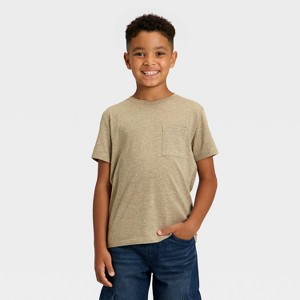 Boys' Short Sleeve Pocket T-Shirt - Cat & Jack™ - 1 of 3
