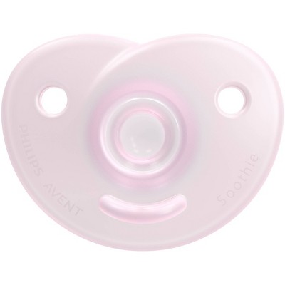 Philips Avent 4pk Soothie Heart Pacifier - 0-3 Months - Pink/Purple