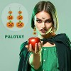 Halloween Gift Pumpkin Earrings - Sparkling Acrylic Dangle Earrings for Women, Festive Costume Jewelry Accessories - 3 of 4