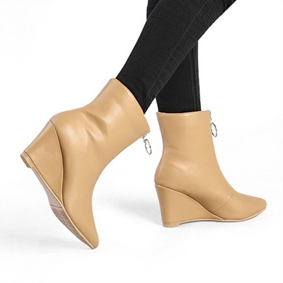 cheap wedge boots