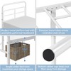 Yaheetech Modern Metal Platform Bed with Geometric Patterned Headboard - 4 of 4