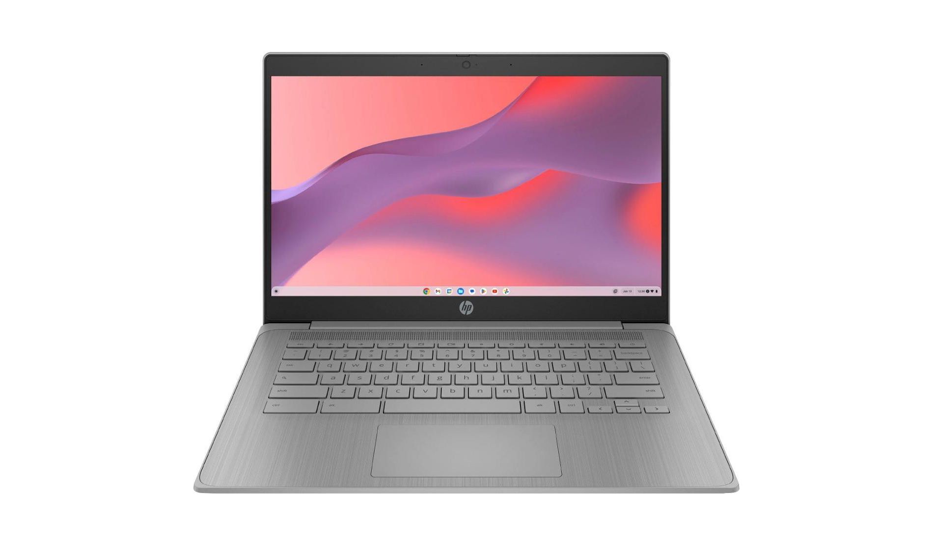 HP Chromebook 14” HD Laptop, Intel Celeron N4500, 4GB RAM, 64GB eMMC, Chrome OS