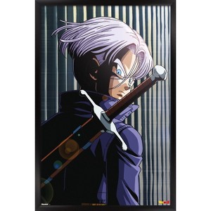 Trends International Dragon Ball Z: Cell Saga - Trunks Framed Wall Poster Prints - 1 of 4