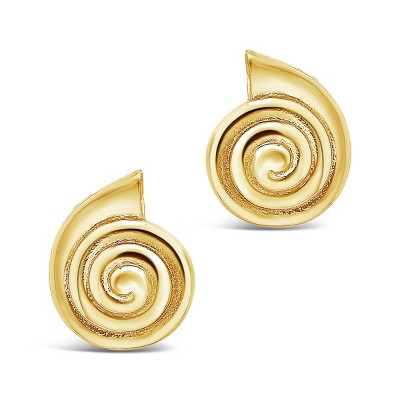 SHINE by Sterling Forever Shark Eye Studs