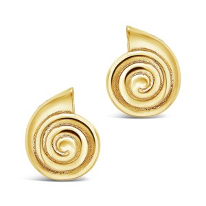 SHINE by Sterling Forever Shark Eye Studs - 1 of 3