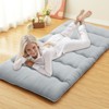 Japanese Futon Floor Mattress, 3 '' Thicken Futon, Portable & Foldable Tatami Mat for Camping Dormitory Yoga Sleep Nap Meditation - 4 of 4