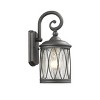 Chloe Lighting CH22044BK13-OD1 Dinadan Transitional 1 Light Black Outdoor Wall Sconce 13" Height - 3 of 3