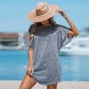 Women's Back Cutout Dolman Sleeve Cover-Up Dress - Cupshe - 2 of 4